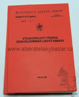 Stejnokrojový předpis ČSLA - originál